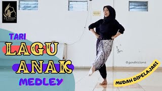 Tari Anak PAUD TK | Tari Lagu Anak Medley | Lagu Anak Anak Medley