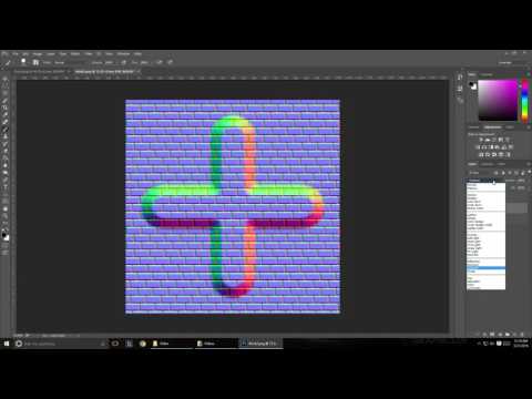 Tutorial: How to combine two normal maps using Photoshop