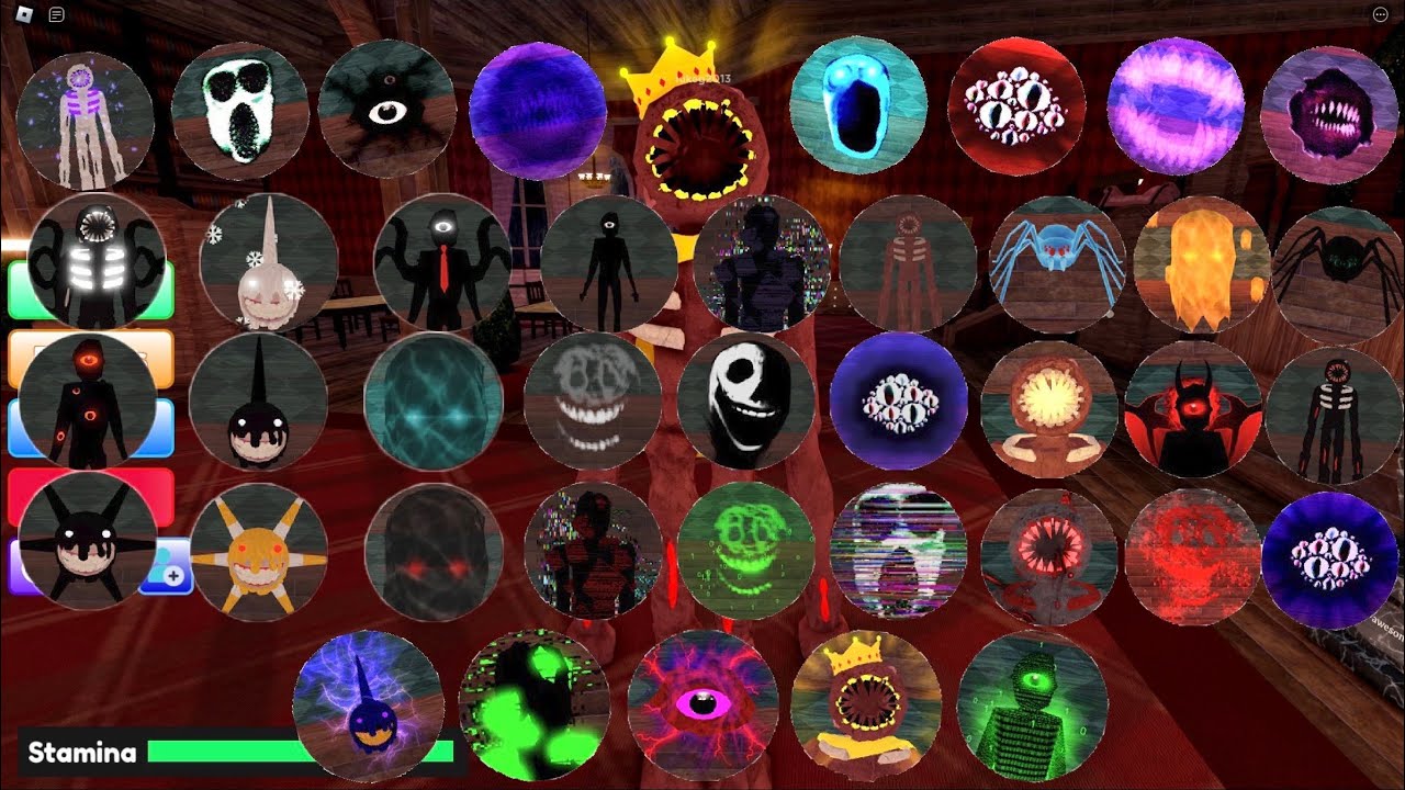 ALL Monsters + NEW Characters Morphs in Find The DOORS Morphs