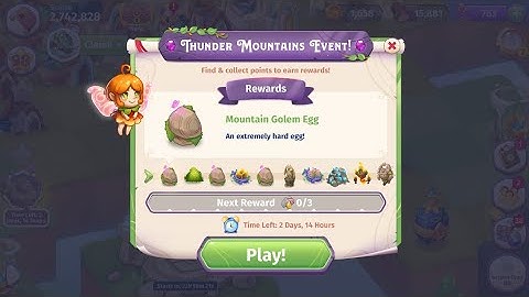 Merge Magic Thunder Mountains Event 2021 All Mystic Cloud Keys