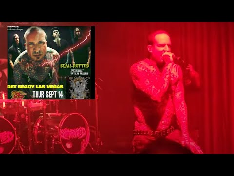 SEMI-ROTTED (ex-FIVE FINGER DEATH PUNCH) performed live in Las Vegas - video posted