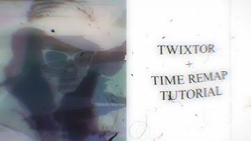Twixtor and Time Remap velocity tutorial // After Effects Tutorial
