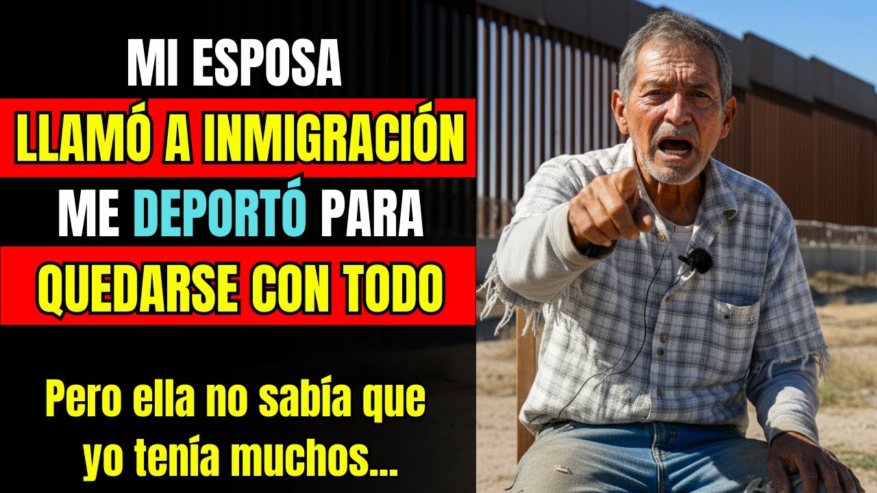 Mi Esposa Llamó a Inmigración Para Deportarme... Lo Que Hice Lo Cambió Todo
