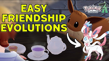 How to Friendship Evolve Eevee into Sylveon, Espeon or Umbreon in Pokemon Legends: Z-A