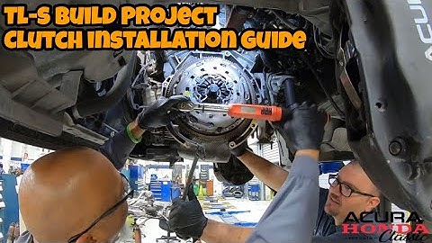 Acura Honda Classic TL Type-S Build Project - Replacing Manual Clutch Part 2 ( Episode 8)