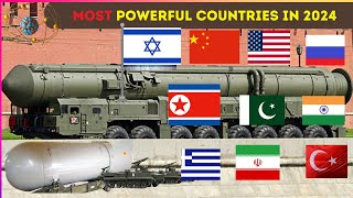 Most Powerful Countries in 2024 | MILITARY RANKING 2024!