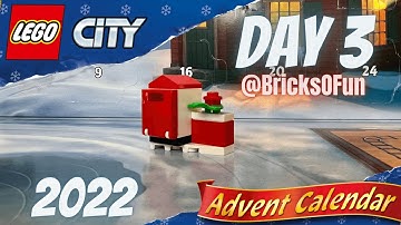 Day 3 ✉️📮 | LEGO CITY Advent Calendar 2022 ❄️ | Lego Set 60352 | Christmas Lego Time-Lapse Build