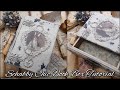 Shabby chic book box ♡🐄♡Tutorial Decoupage