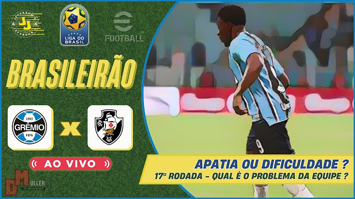 Grêmio x Vasco - AO VIVO - eFootball 2025 (PS4) Brasileirão #17