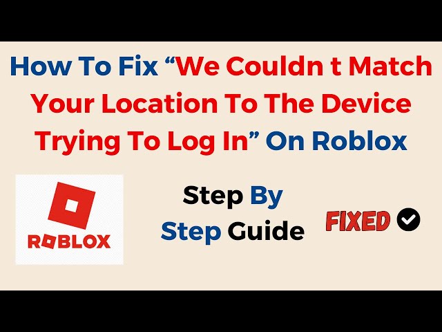 ROBLOX PS4/PS5: How To Fix Login Error “2 Step Verification Is Not  Supported On Console!” 