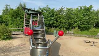 Essen, Krupp-Park Ruhiger Park Mit See Und Skatepak Vor Kürzem Angesehen Germany