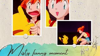 Misty and pikachu funny moments 😄😄in hindi | Ash Misty and pikachu funny moments in hindi