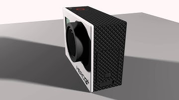 GoPro 3D Model - Maya