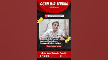 Oknum LSM di Ogan Ilir Ditangkap Polisi karena Memeras Kepala Desa, Terancam 9 Tahun Penjara