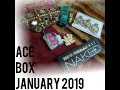 Ace box january 2019 unboxing and review