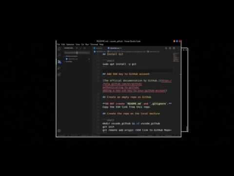 Connect Visual Studio Code to #GitHub via #SSH (#Debian 10) #VSCode