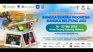 Launching Gerakan Nasional Bangga Buatan Indonesia Bangka Belitung 2022