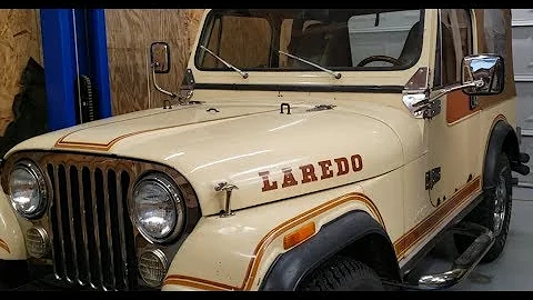 Overview and History on my 1979 AMC Jeep CJ-7