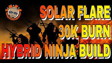 30K BURN, FIRECREST TACTICIAN HYBRID NINJA - ULTIMATE PVE BUILD - THE DIVISION