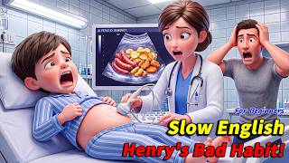 🔴 LIVE 24/7 | 😱 What Did the Doctor Find Inside Henry's Stomach? | Slow English Listening Story (A2)
