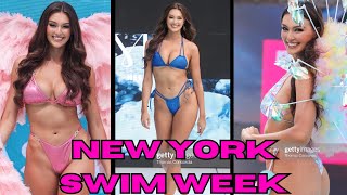 Rachel Pizzolato on the runway at New York Swim Week!
