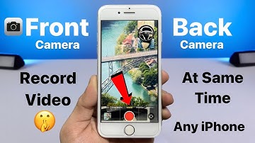 How to Record Front & Back Camera Video at Same Time on Any iPhone - Dual Camera Recording iphone