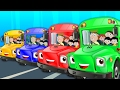 Wheels On The Bus Go Round And Round | Nursery Rhymes | Kids Songs | Baby Rhymes | Kids Tv