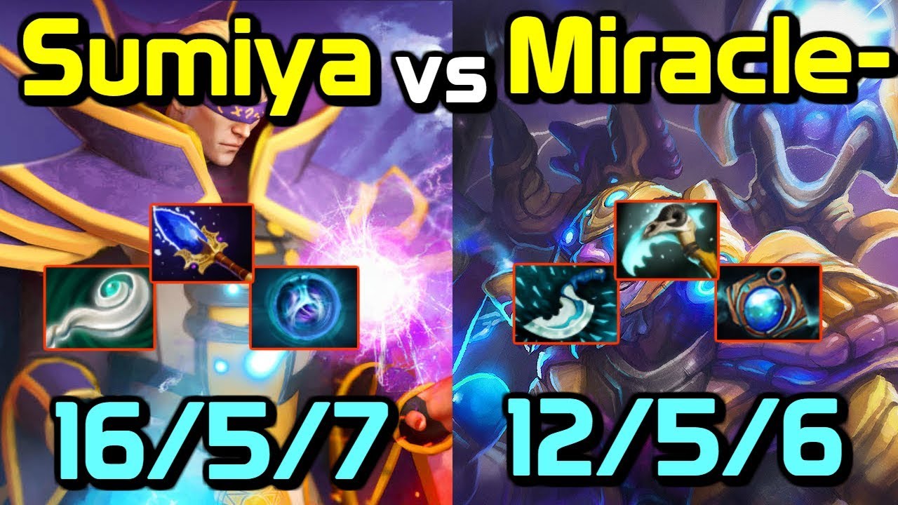 Sumiya Pov Vs Miracle Full Game First Time In History What It Means To Be The No 1 Invoker