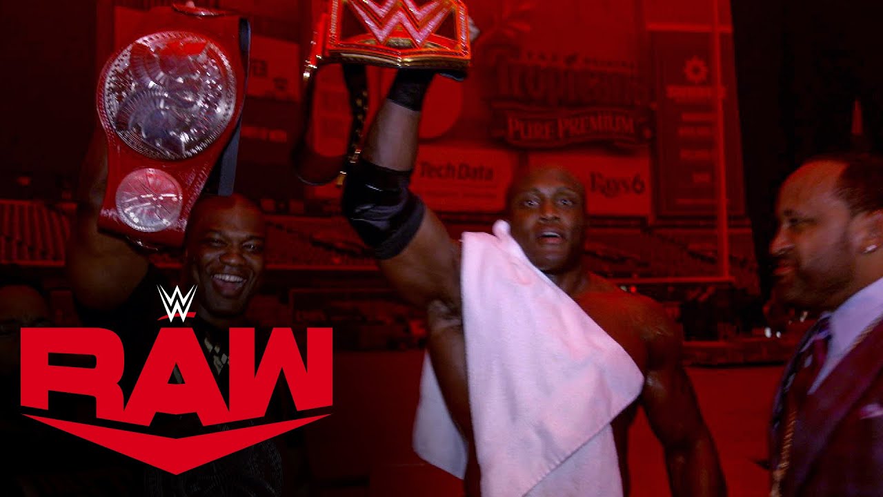 The Hurt Business celebrates Bobby Lashley’s WWE Title win: WWE Network Exclusive, Mar. 1, 2021