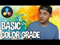 DaVinci Resolve 16 Basic Color Grade Tutorial