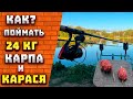 Рыбалка на ФЛЭТ ФИДЕР КАК поймать много КАРПА и КАРАСЯ