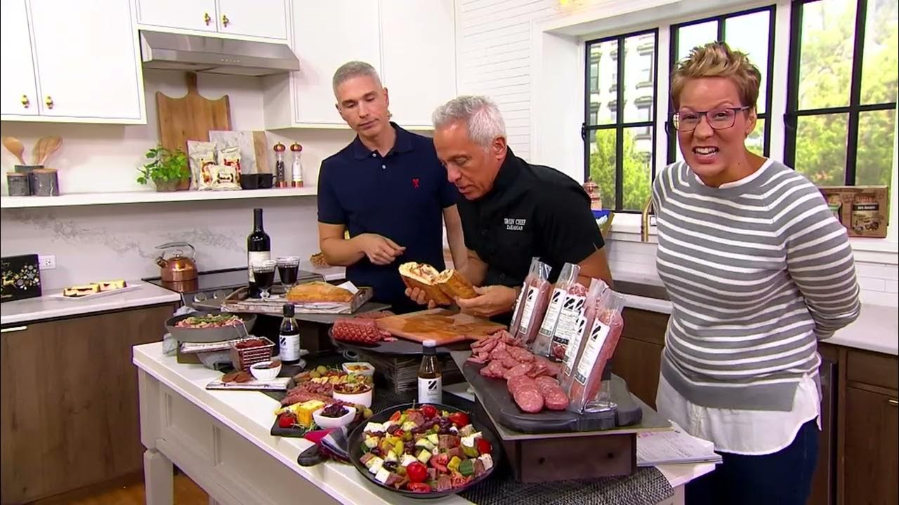 Geoffrey Zakarian 3 Pack Artisan Salami on QVC YouTube