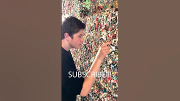 How Many Pieces Of Gum On The Gum Wall 