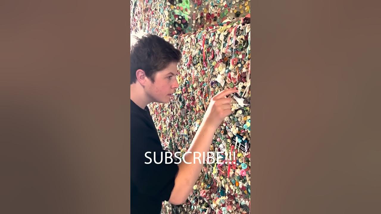 How Many Pieces of Gum on the Gum Wall?