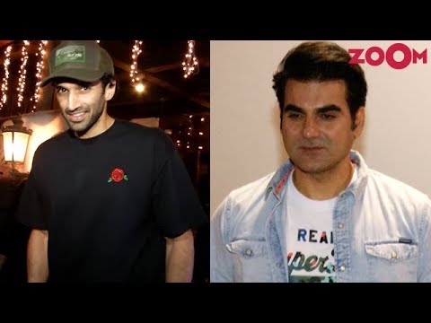 Aditya Roy Kapur spotted post his Salon session | Arbaaz Khan at preview of his show Pinch zoom tv 4k