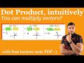 How to Use the Dot Product - Calc 3 / Multivariable Calculus Lesson & Examples