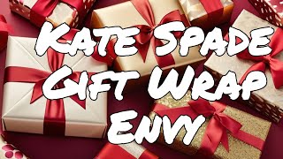 Kate Spade Gift Wrap....all others take note!! - YouTube