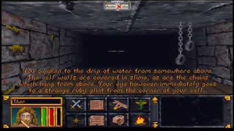 Arena : Elder Scrolls I 1 - Intro Video & Game Play