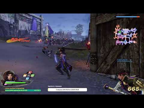 Первое русское прохождение Samurai Warriors 5