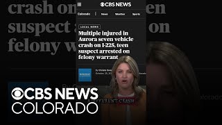 Multiple Injured In Aurora, Colorado Seven Vehicle Crash, Teen Suspect Arrested