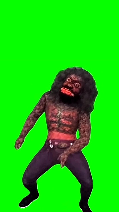 green screen GENDERUWO MERAH - free download #genderuwo #setan #greenscreen