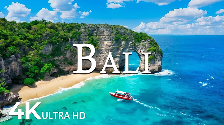 FLYING OVER BALI ISLAND (4K UHD) – Soothing Music Along With Beautiful Nature Video - 4K Video UHD