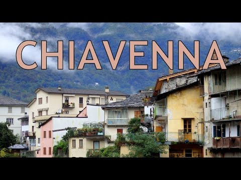 Chiavenna city tour and crossing the border to Switzerland