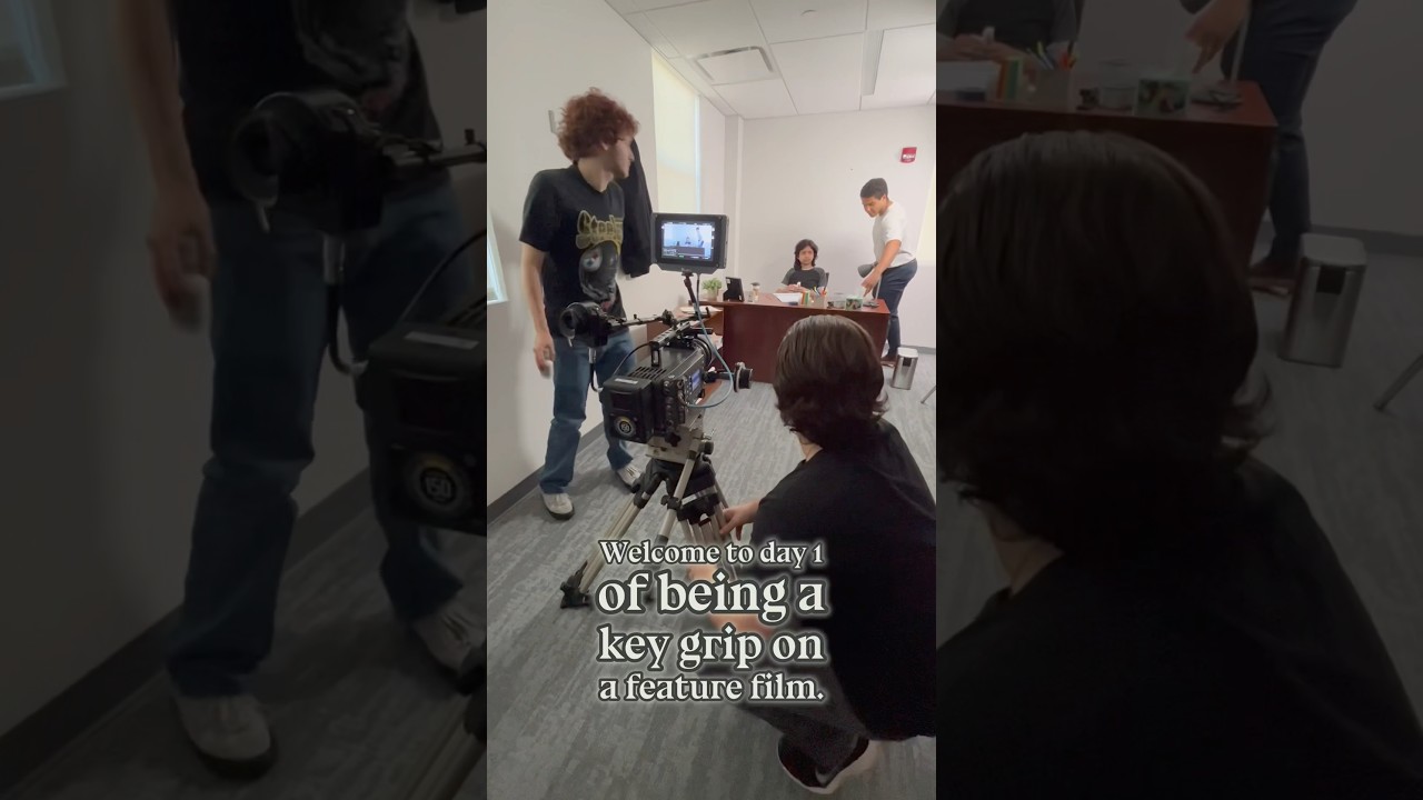 Day 1 of Key Gripping On a Feature Film Set! 