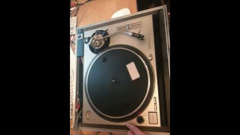 Technics SL 1200 problem spins reverse and forward