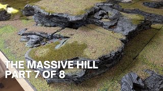 How I built this central objective 4-way Modular Hill | Biggest Wargaming Board Ever Part 7/8