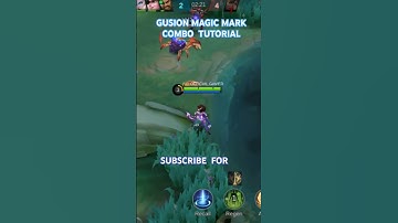 Magic  mark gusion combo tutorial #shorts#mlbb   hanabi
