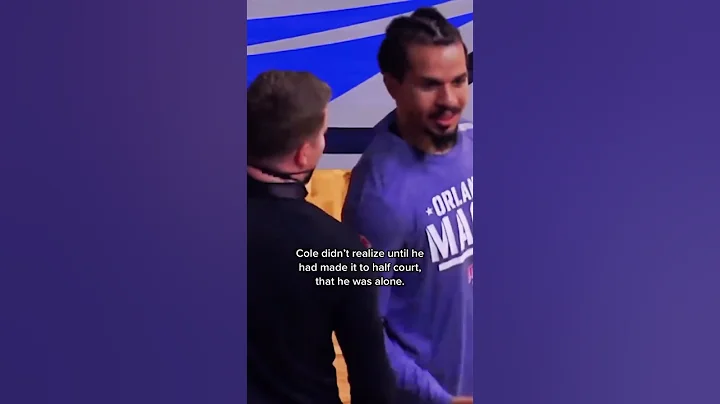 Whole team pranks Cole Anthony in pregame 🤣 #shorts - DayDayNews