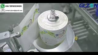 High Precision Jerrycan Labeling Machine for Industrial Sticker Labeling