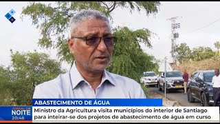 Ministro da Agricultura visita municípios do interior de Santiago para inteirar-se dos projetos